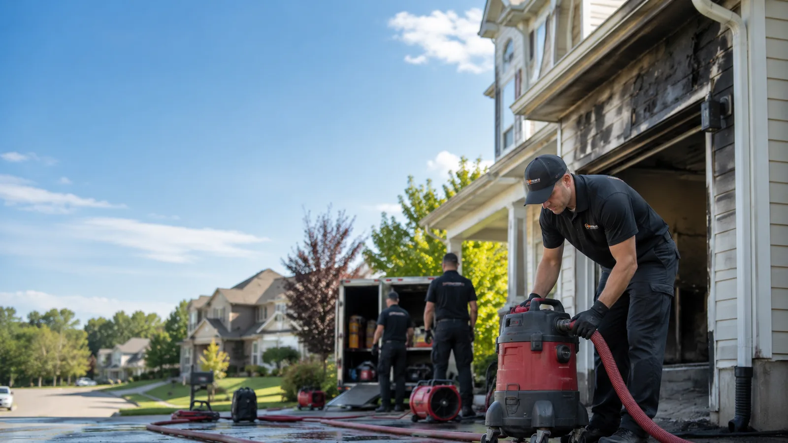 Fire And Smoke Damage Restoration in Brisbane, CA near me